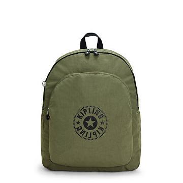 Kipling Curtis Large 17" Backpack Laptop Táska Olivazöld | HU 1680IL